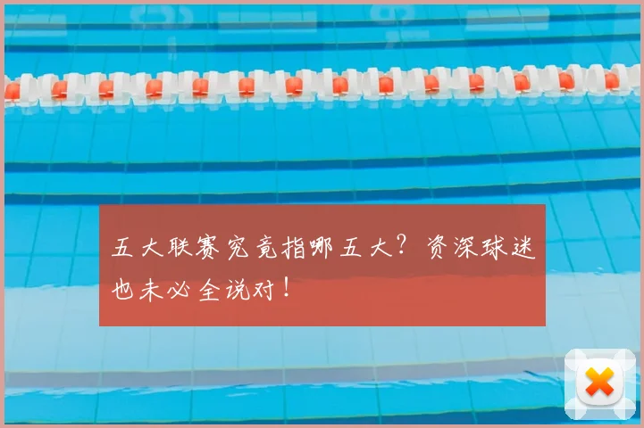 五大联赛究竟指哪五大?资深球迷也未必全说对!